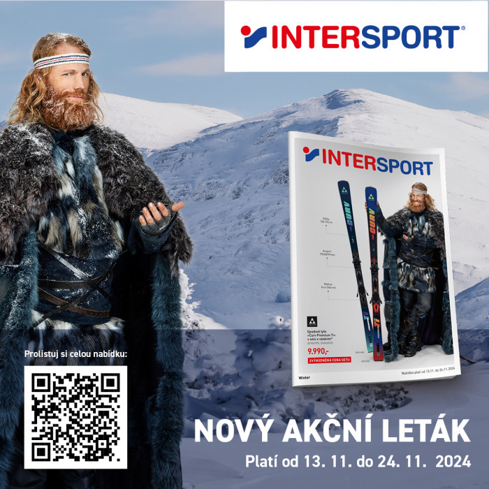 Nový akční leták v Intersport